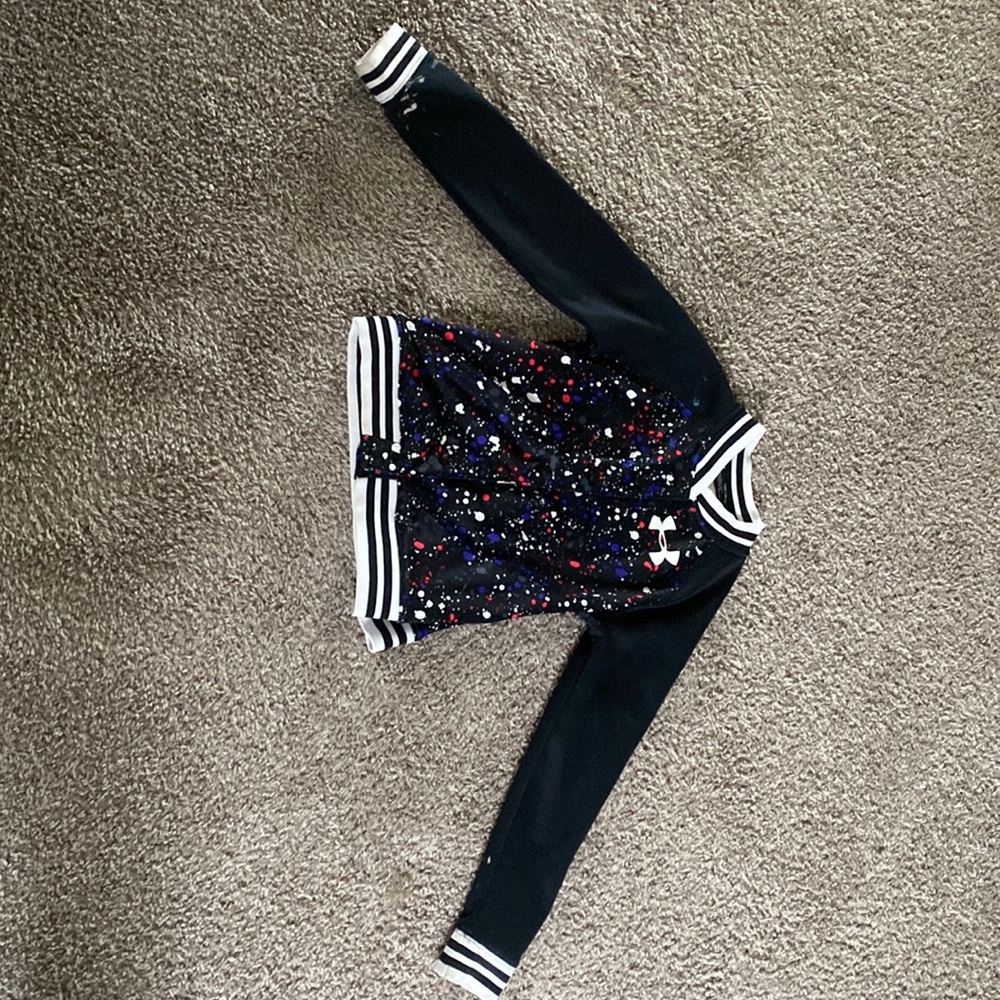 Under Armour Jacket. Has small amount of paint on sleeves.